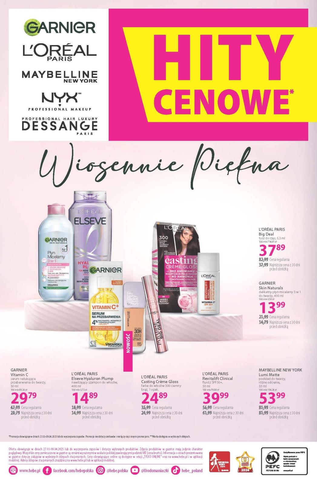 Gazetka promocyjna Hebe str. 21