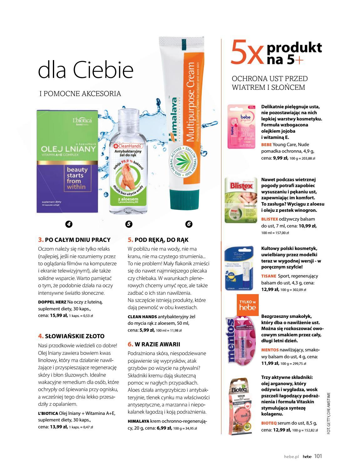 Gazetka promocyjna Hebe str. 101