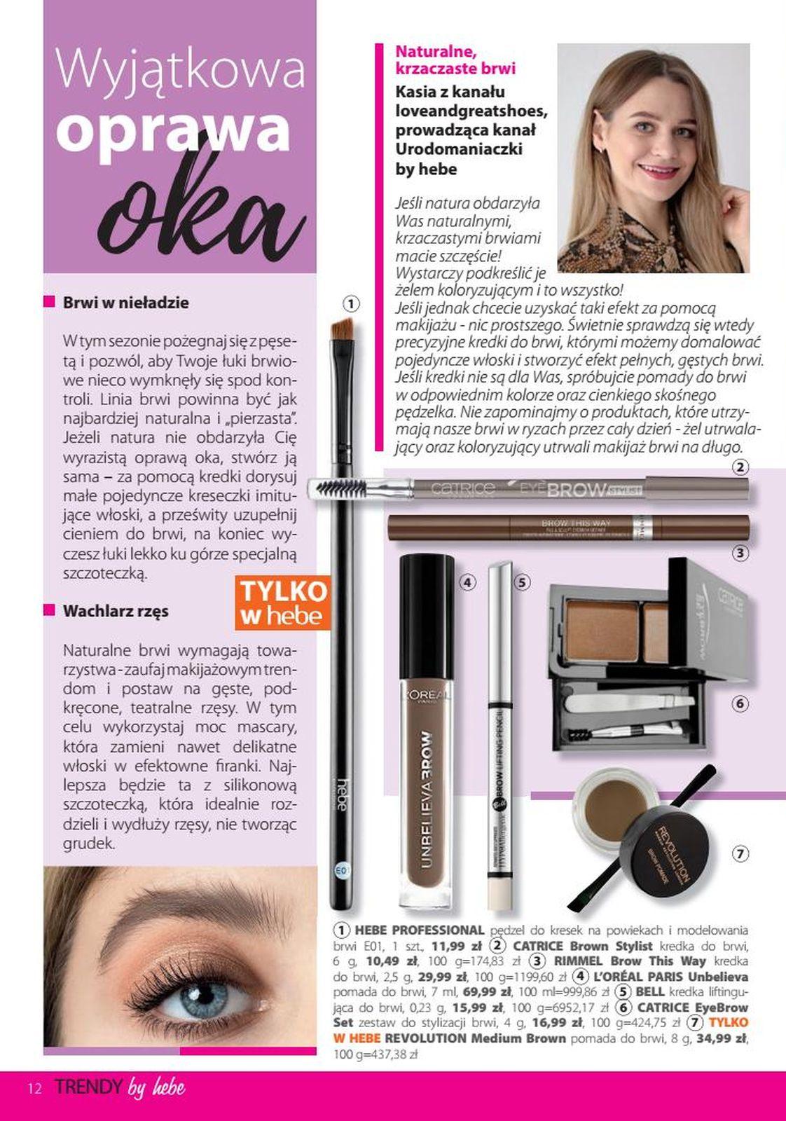 Gazetka promocyjna Hebe str. 12