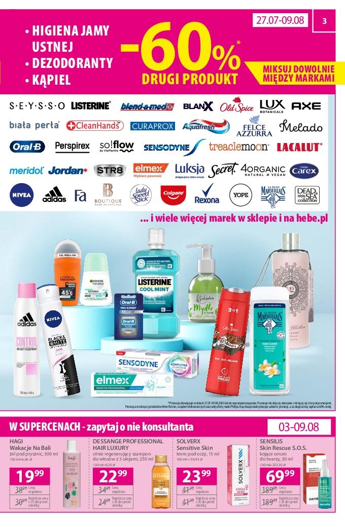 Gazetka promocyjna Hebe str. 3