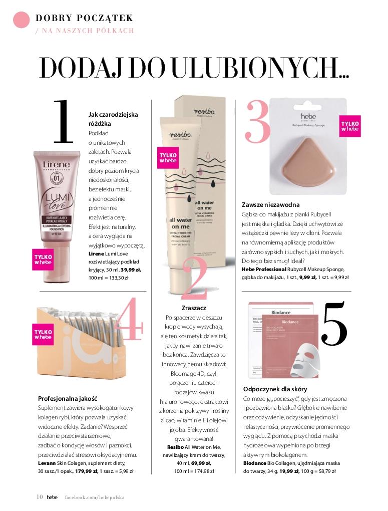 Gazetka promocyjna Hebe str. 10