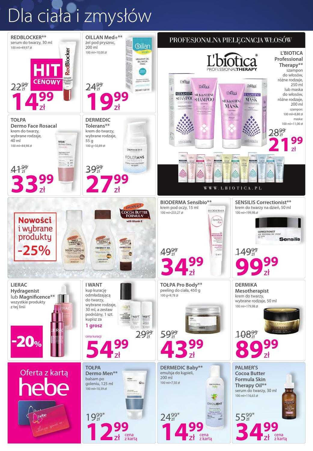 Gazetka promocyjna Hebe str. 10