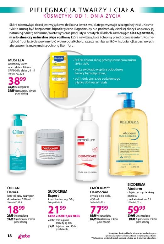 Gazetka promocyjna Hebe str. 18