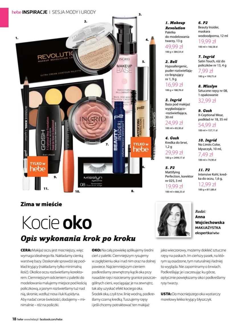 Gazetka promocyjna Hebe str. 18
