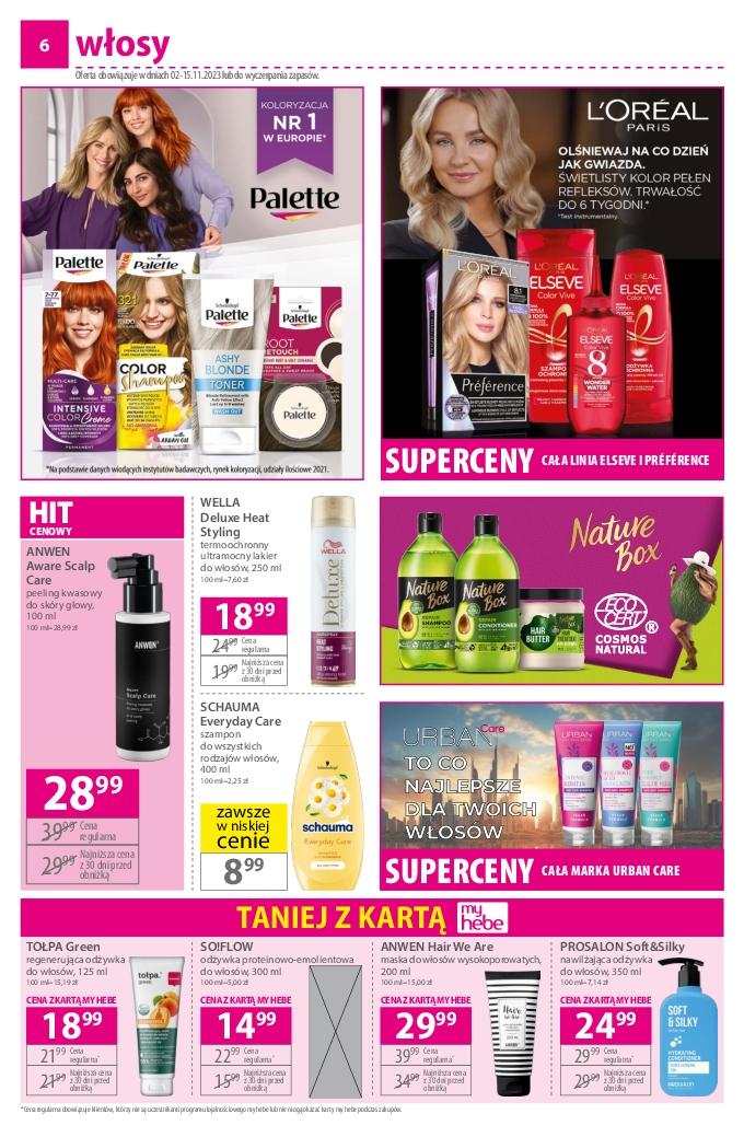 Gazetka promocyjna Hebe str. 6