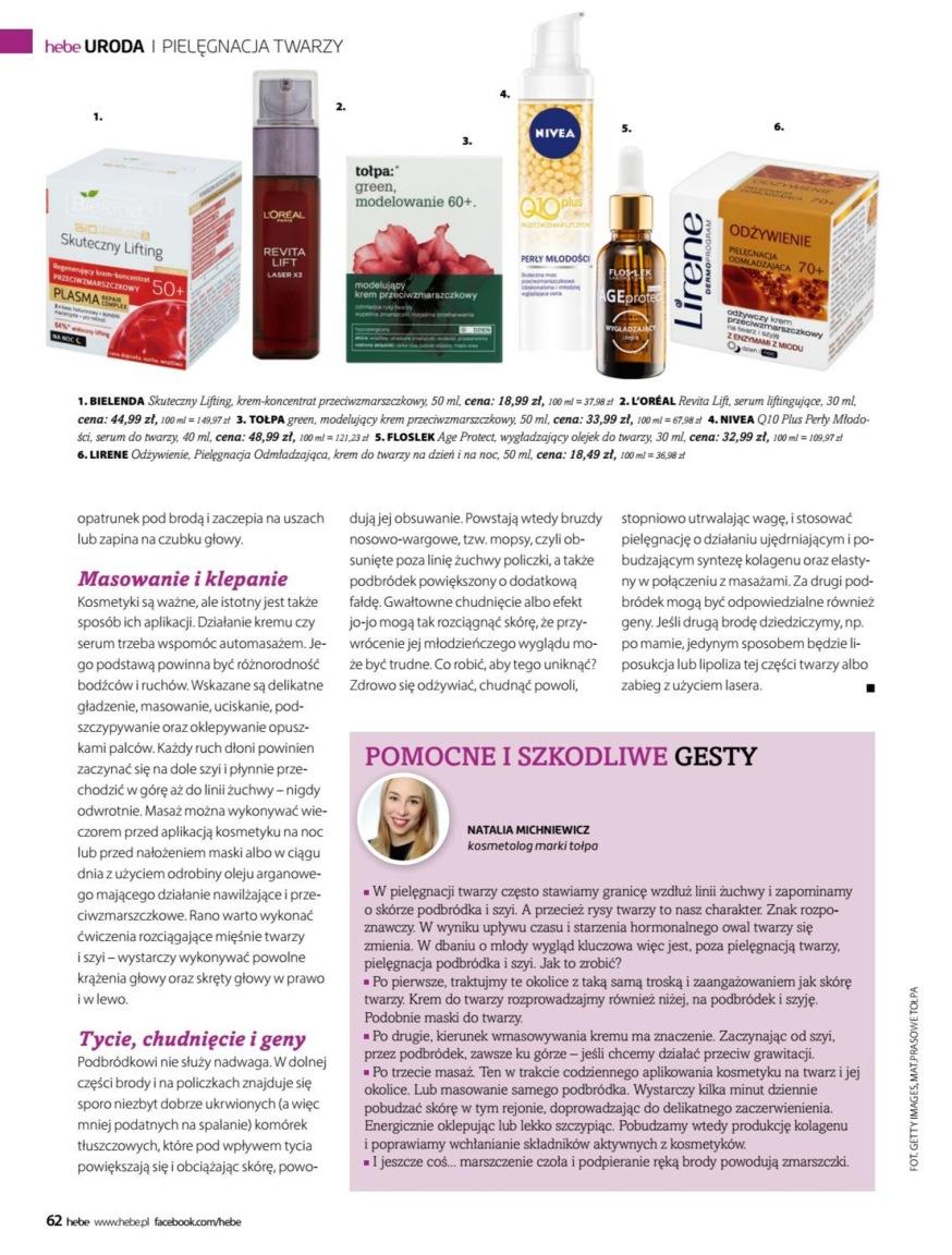 Gazetka promocyjna Hebe str. 62