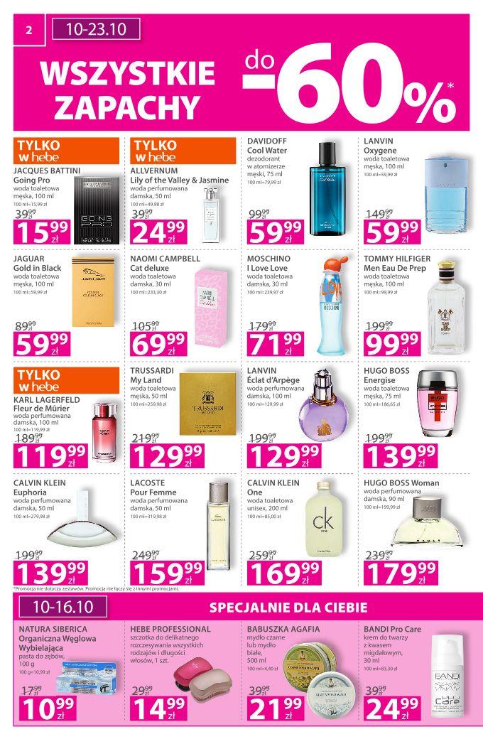 Gazetka promocyjna Hebe str. 2