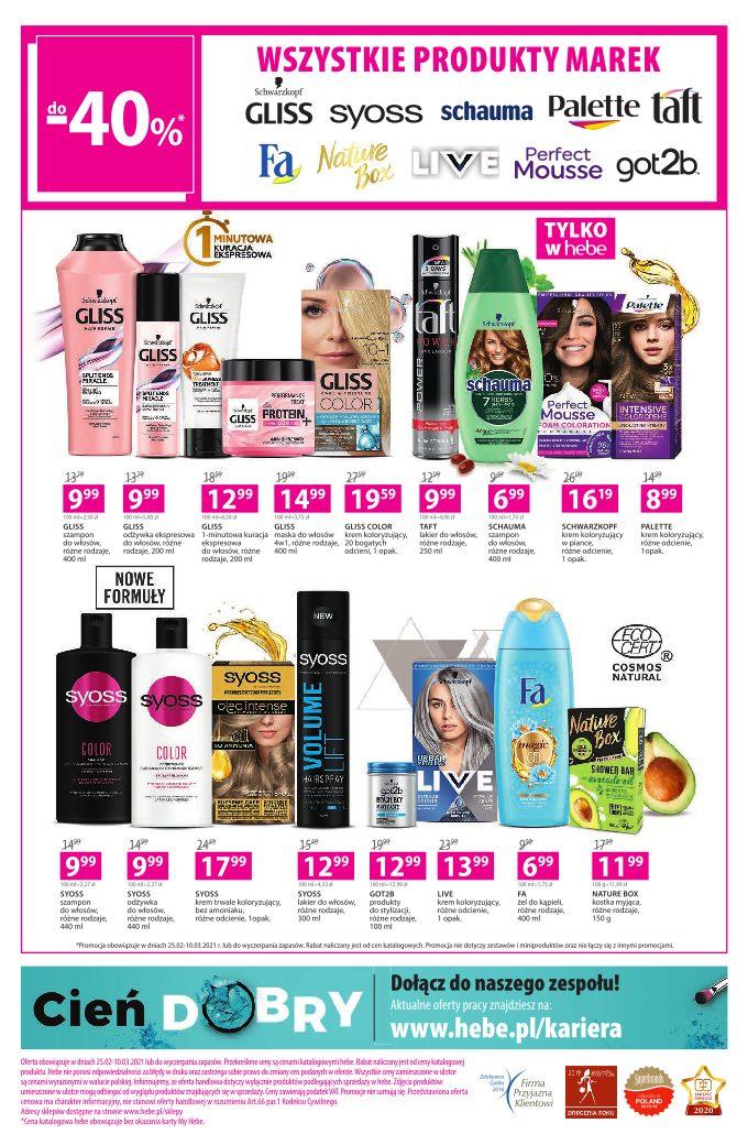 Gazetka promocyjna Hebe str. 16