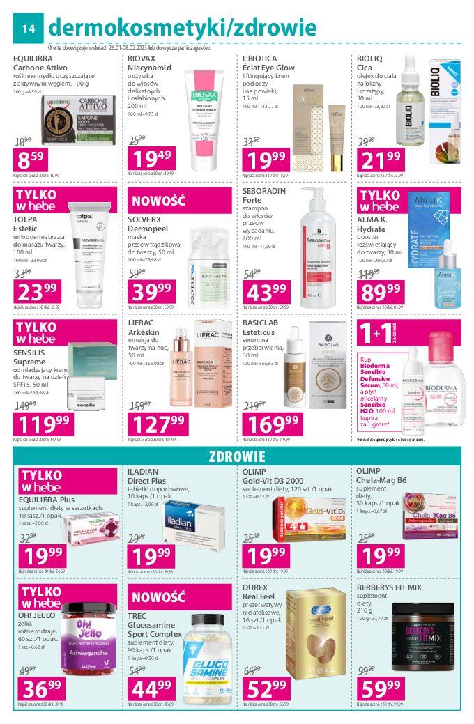 Gazetka promocyjna Hebe str. 14