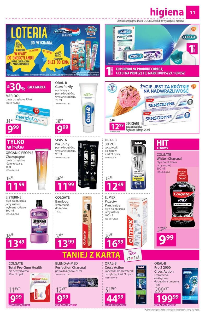 Gazetka promocyjna Hebe str. 11