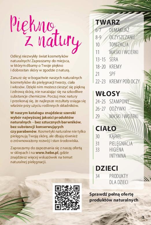 Gazetka promocyjna Hebe str. 3