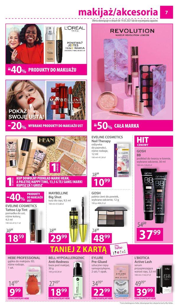 Gazetka promocyjna Hebe str. 7