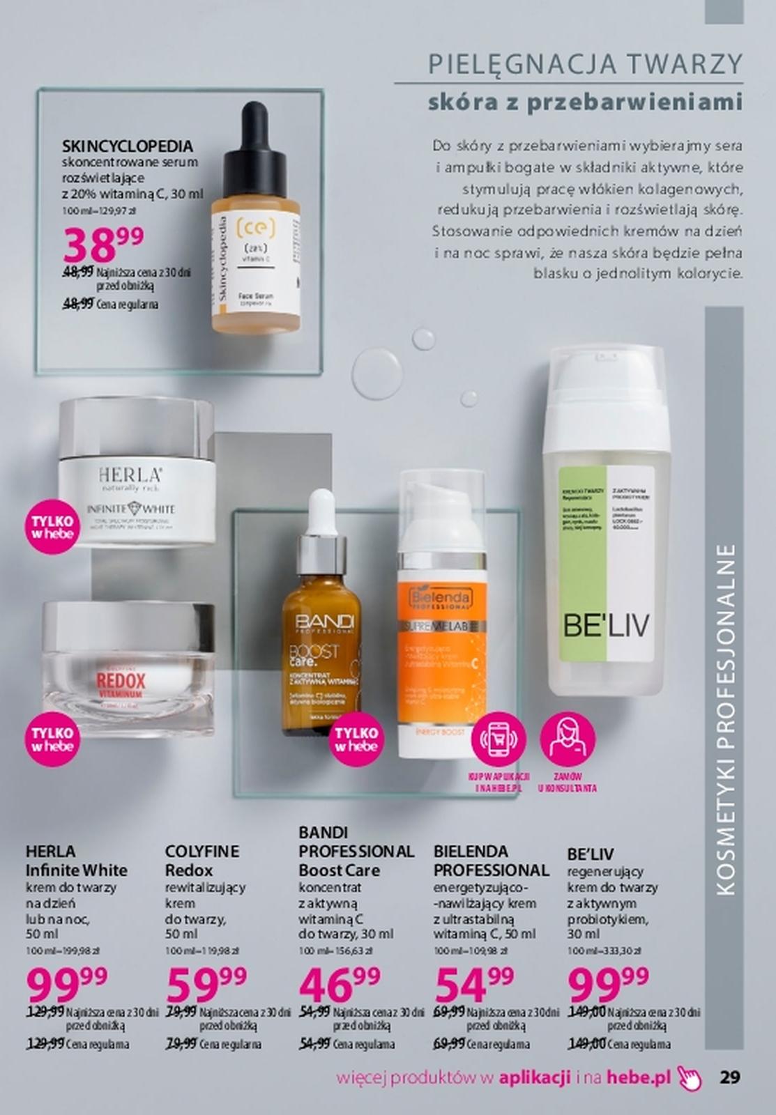 Gazetka promocyjna Hebe str. 29