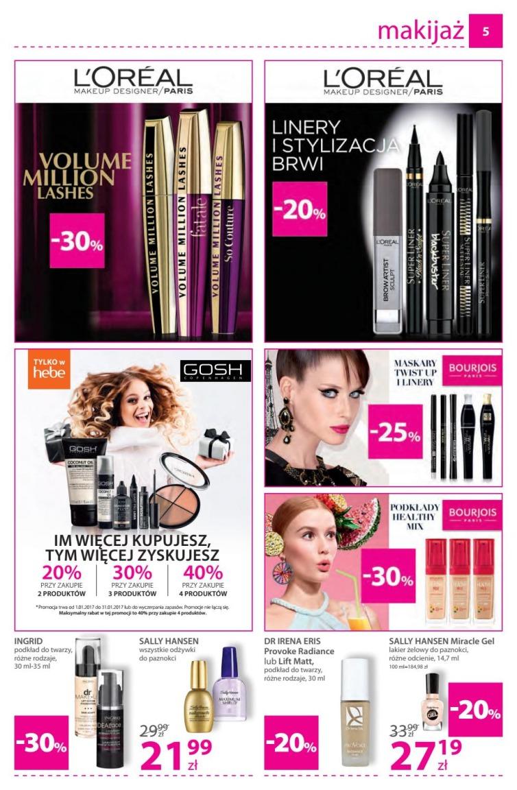 Gazetka promocyjna Hebe str. 5