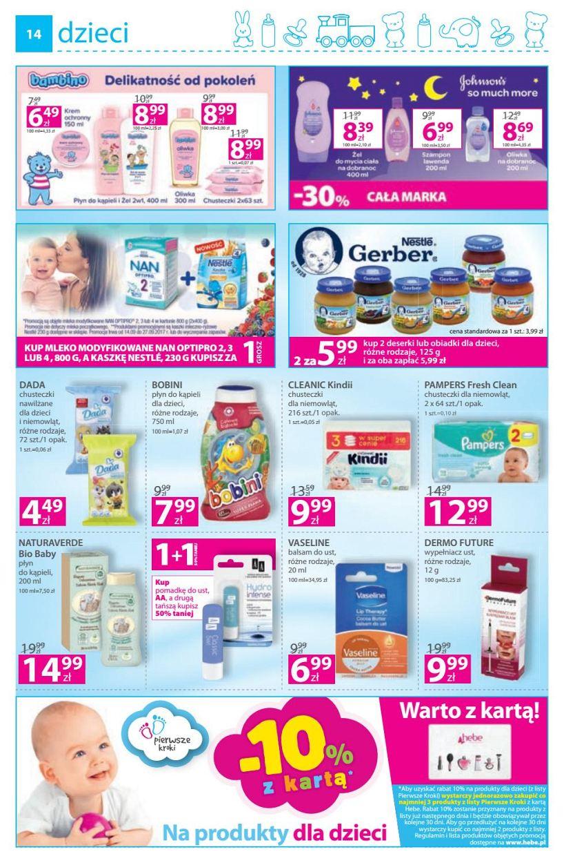 Gazetka promocyjna Hebe str. 14