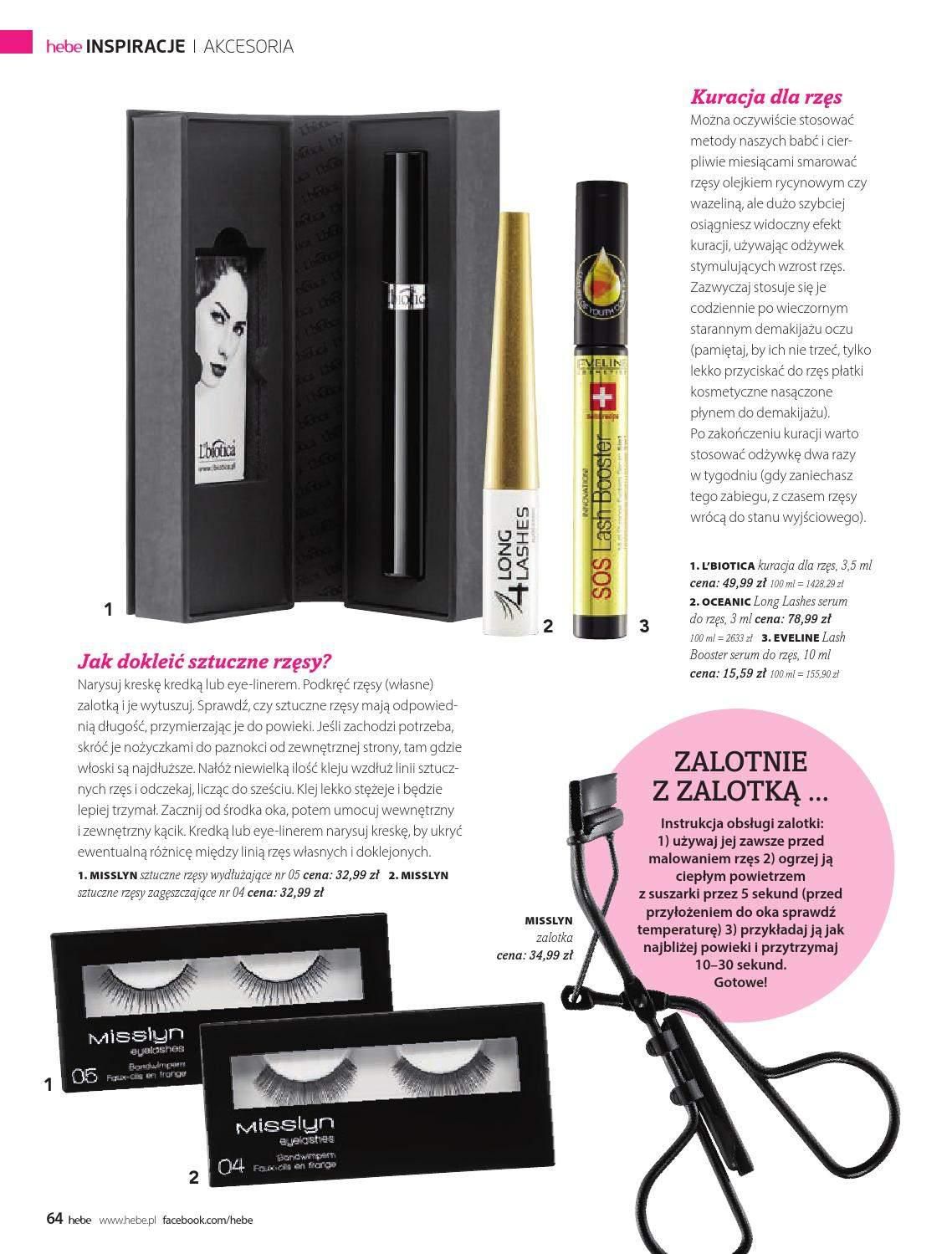 Gazetka promocyjna Hebe str. 64