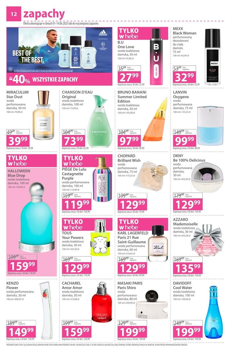 Gazetka promocyjna Hebe str. 12
