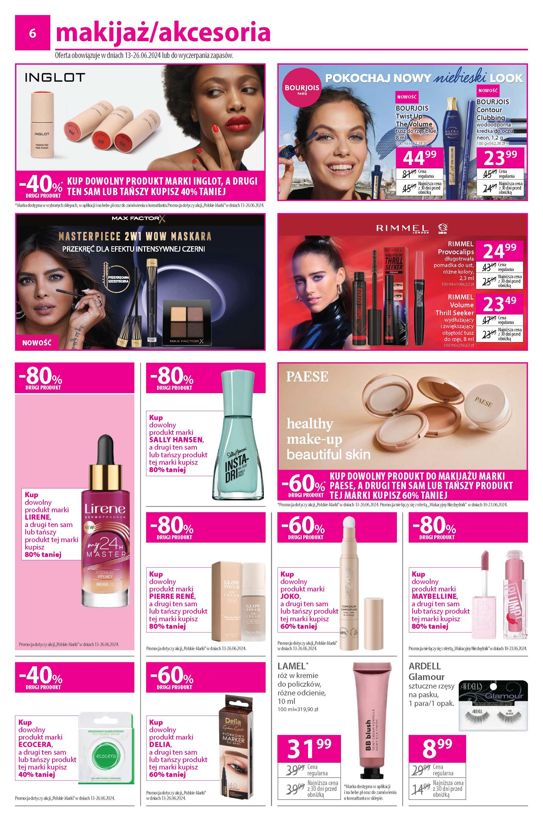 Gazetka promocyjna Hebe str. 6