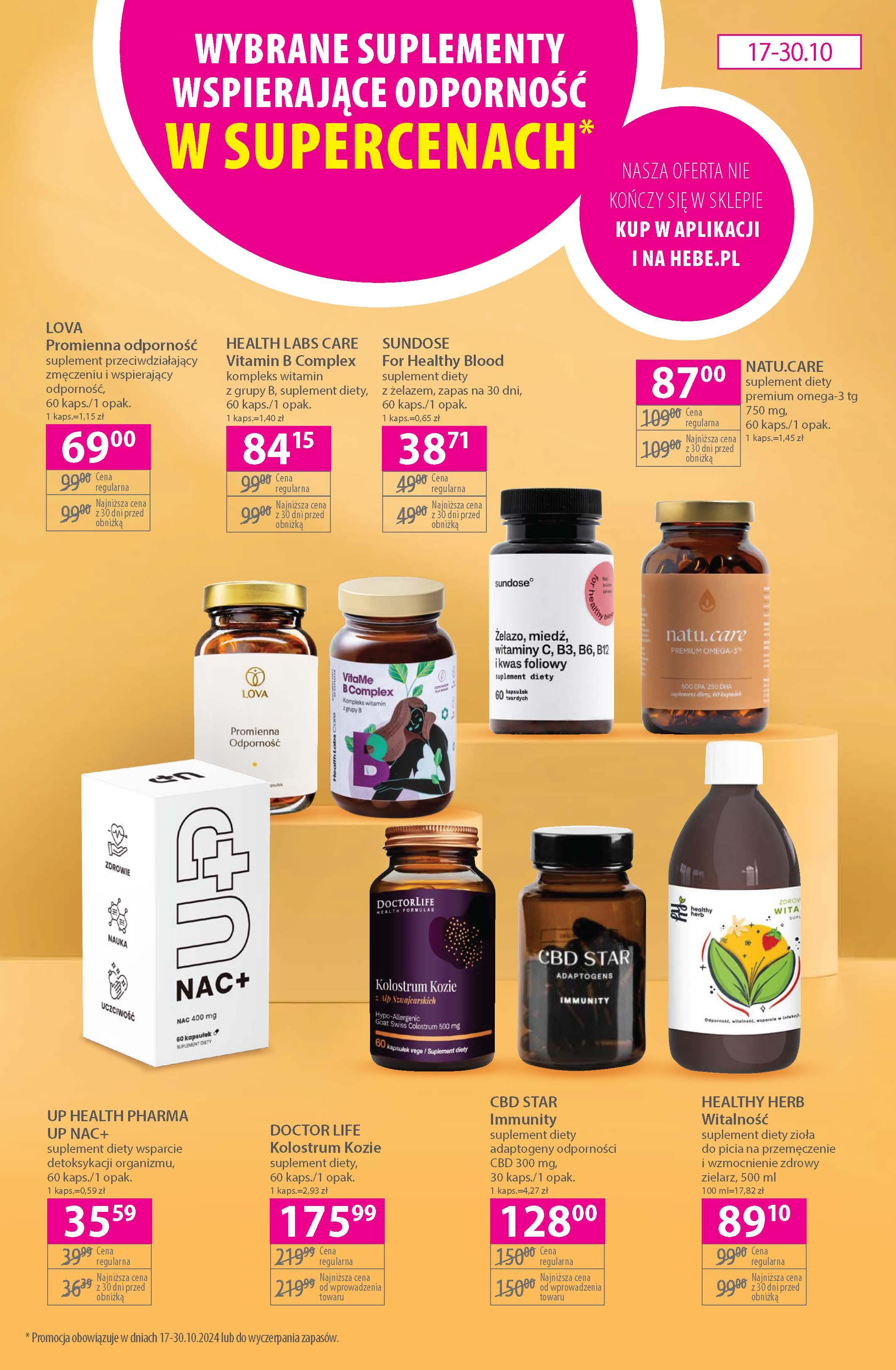 Gazetka promocyjna Hebe str. 20