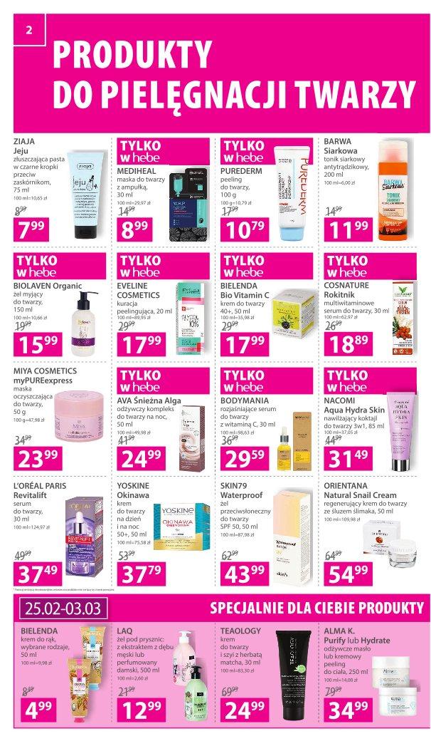 Gazetka promocyjna Hebe str. 2