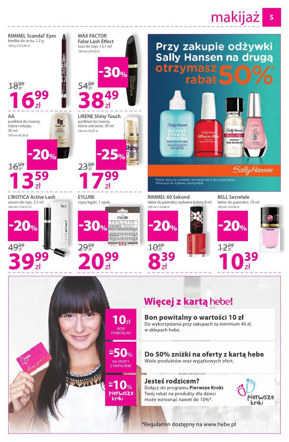 Gazetka promocyjna Hebe str. 5