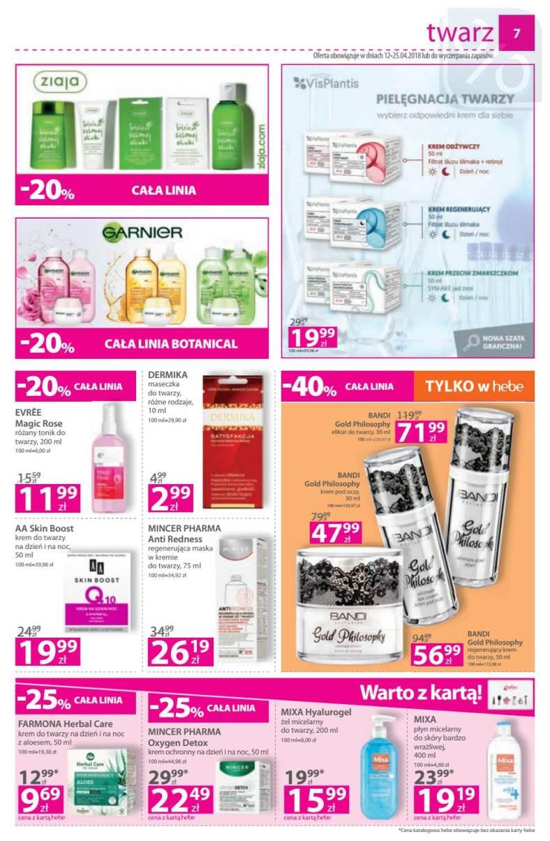 Gazetka promocyjna Hebe str. 7