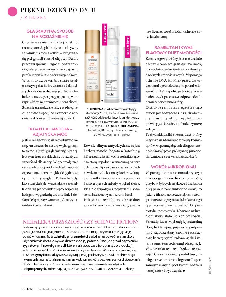 Gazetka promocyjna Hebe str. 44
