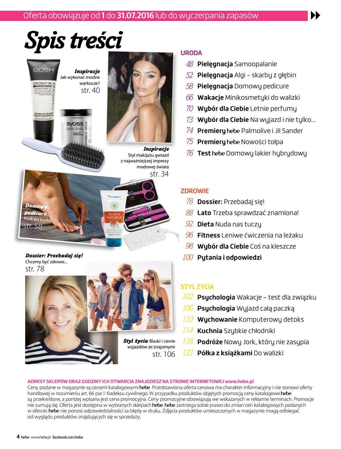 Gazetka promocyjna Hebe str. 4