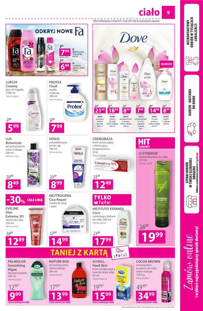 Gazetka promocyjna Hebe str. 9