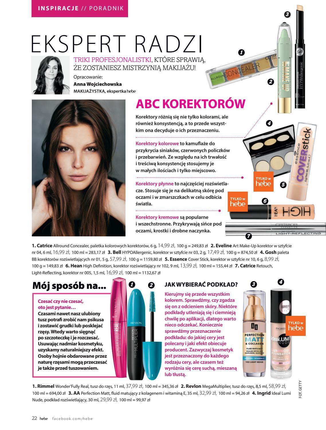 Gazetka promocyjna Hebe str. 22