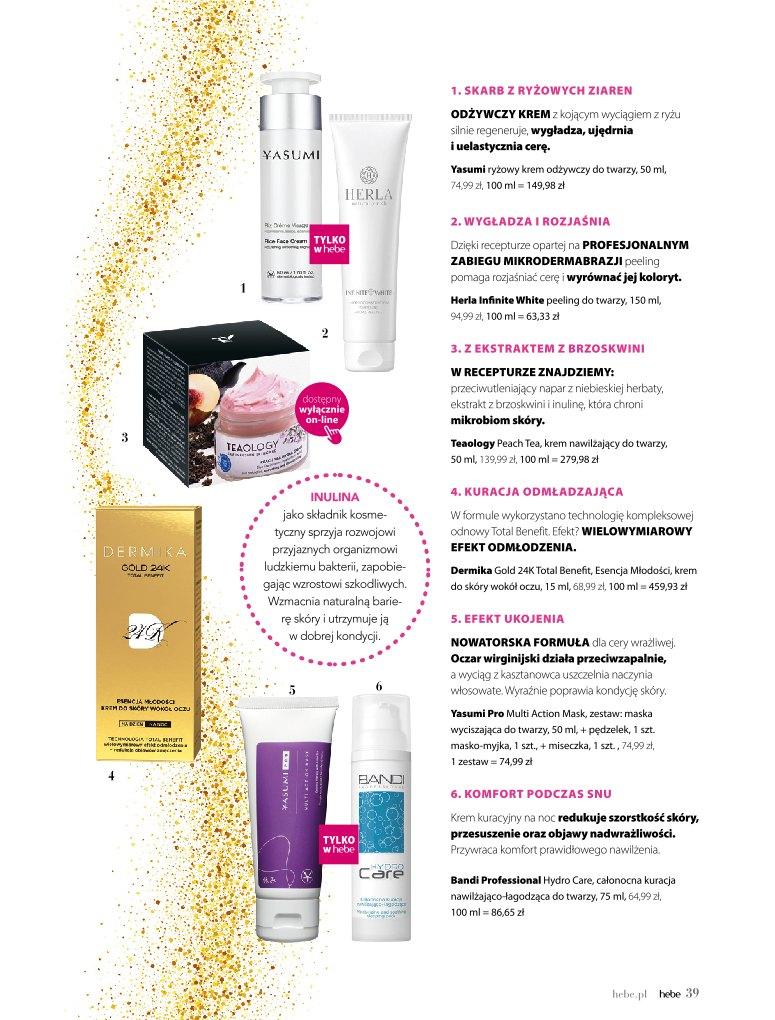 Gazetka promocyjna Hebe str. 39
