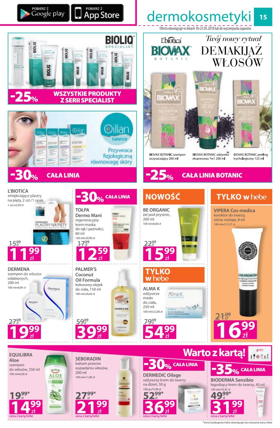 Gazetka promocyjna Hebe str. 15