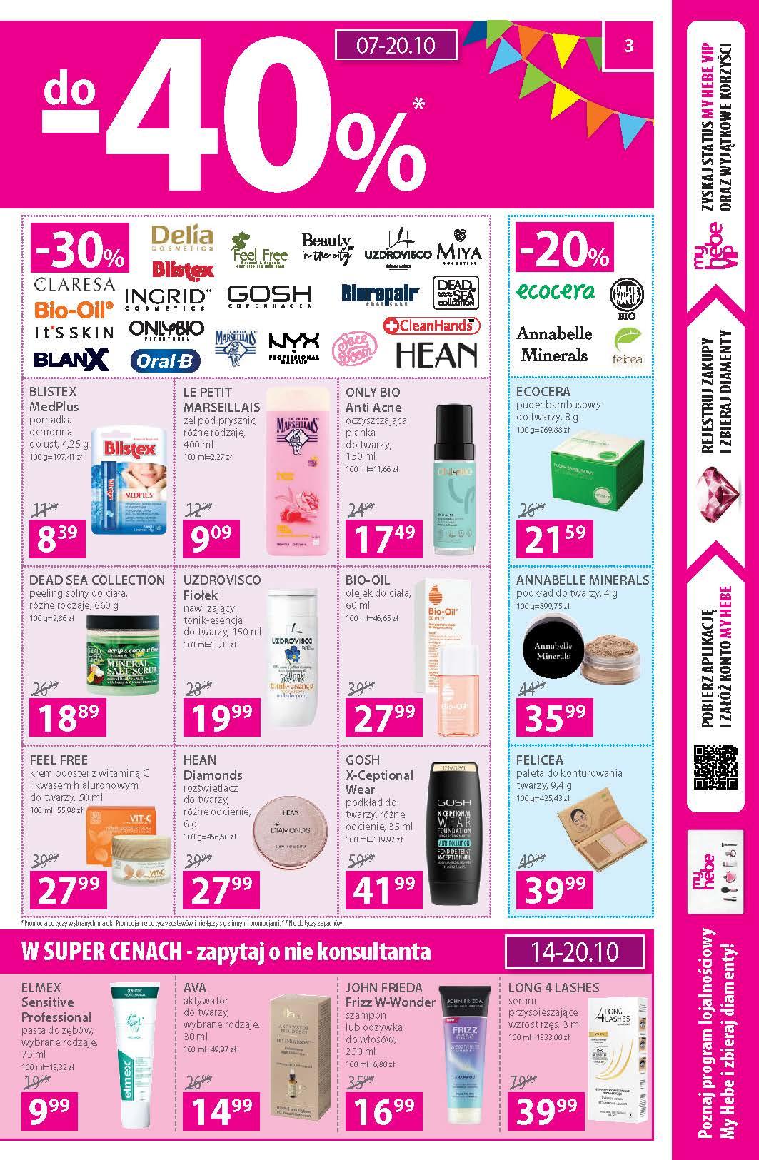 Gazetka promocyjna Hebe str. 3