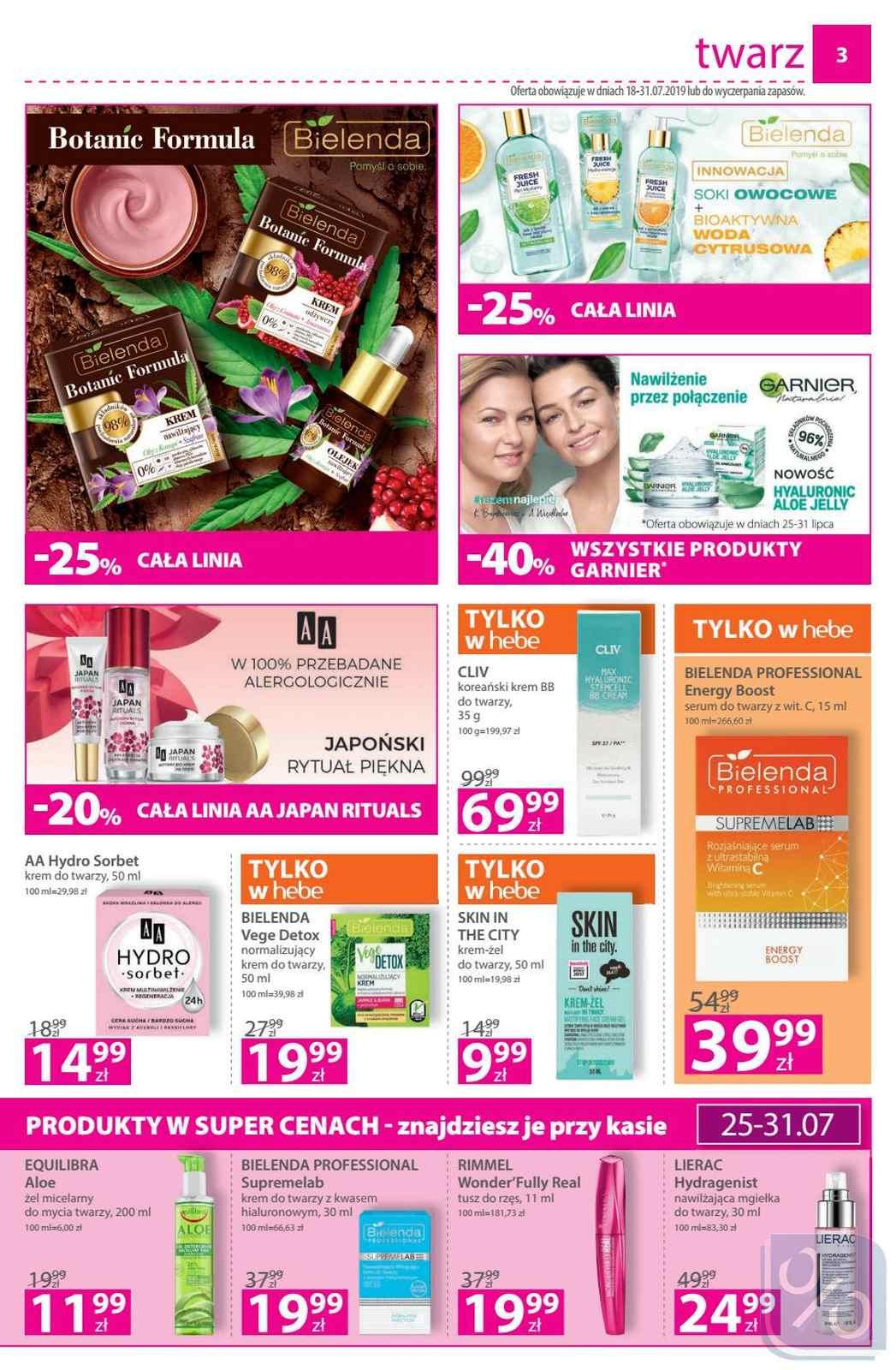 Gazetka promocyjna Hebe str. 3