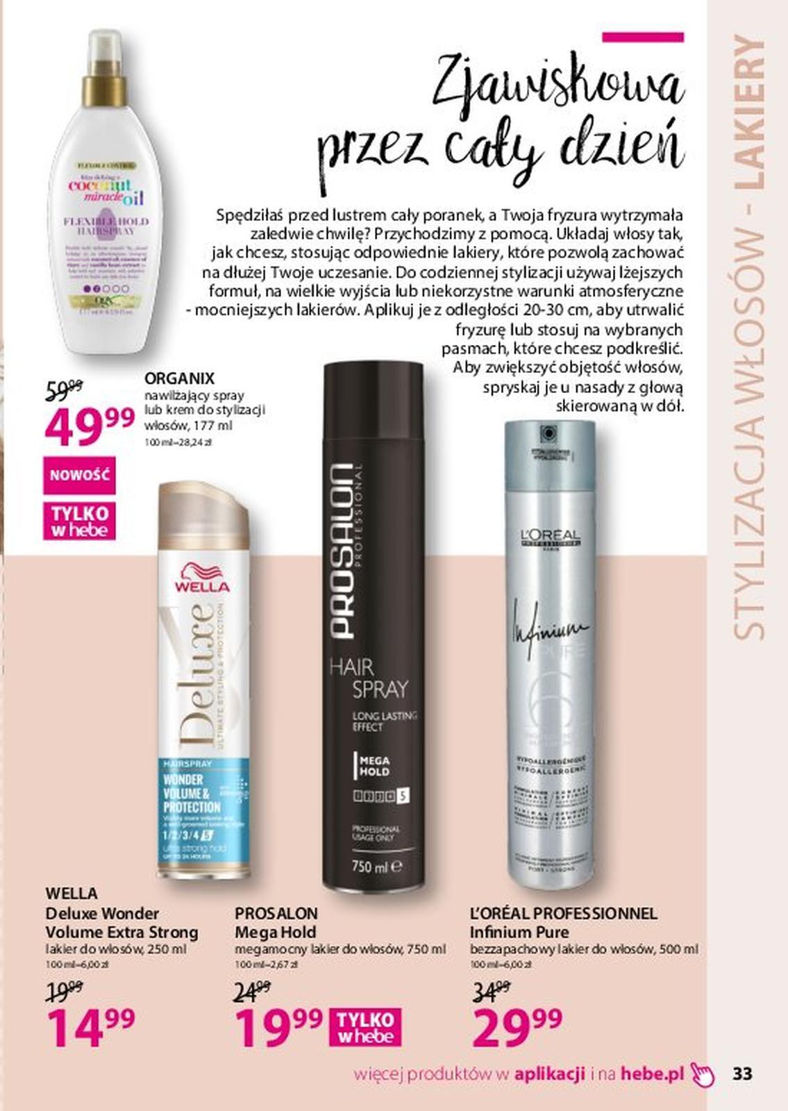 Gazetka promocyjna Hebe str. 33