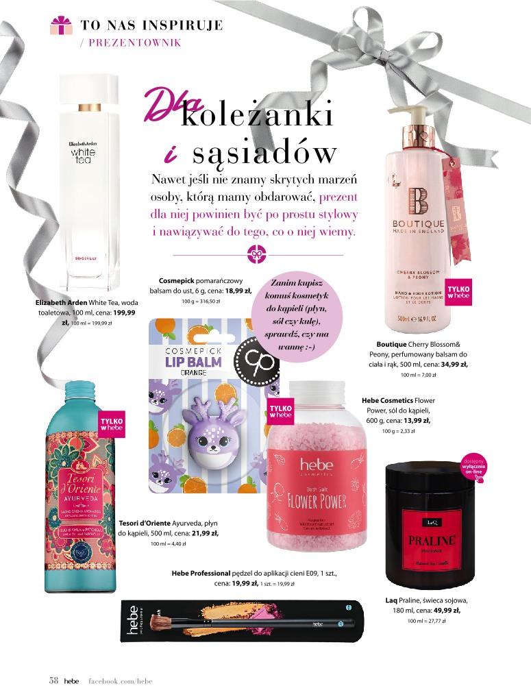 Gazetka promocyjna Hebe str. 58
