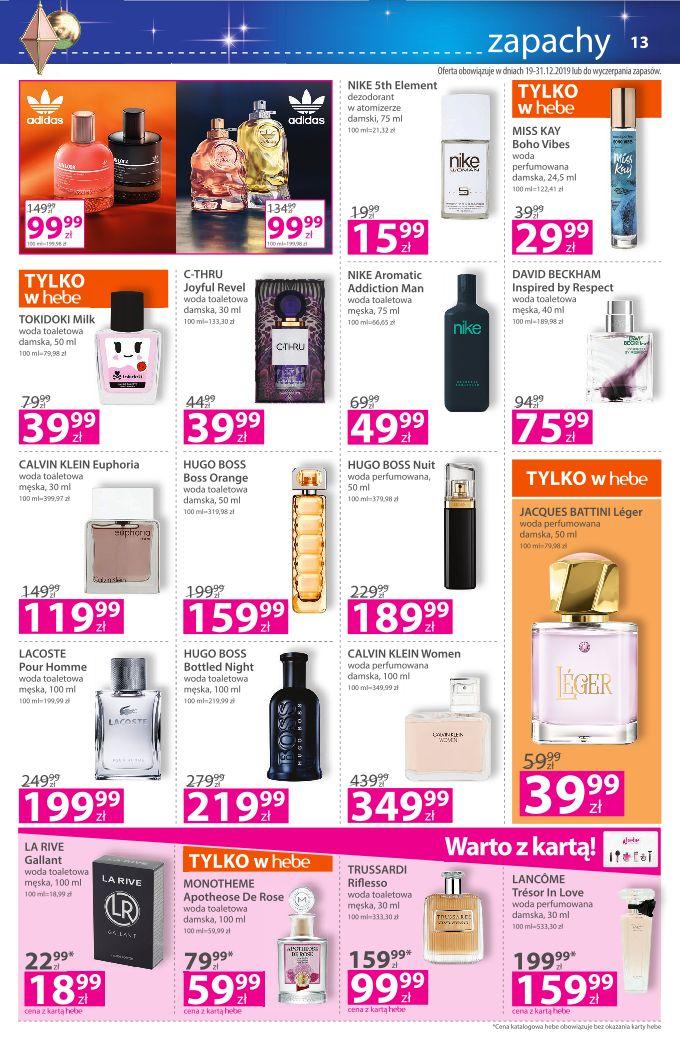 Gazetka promocyjna Hebe str. 13