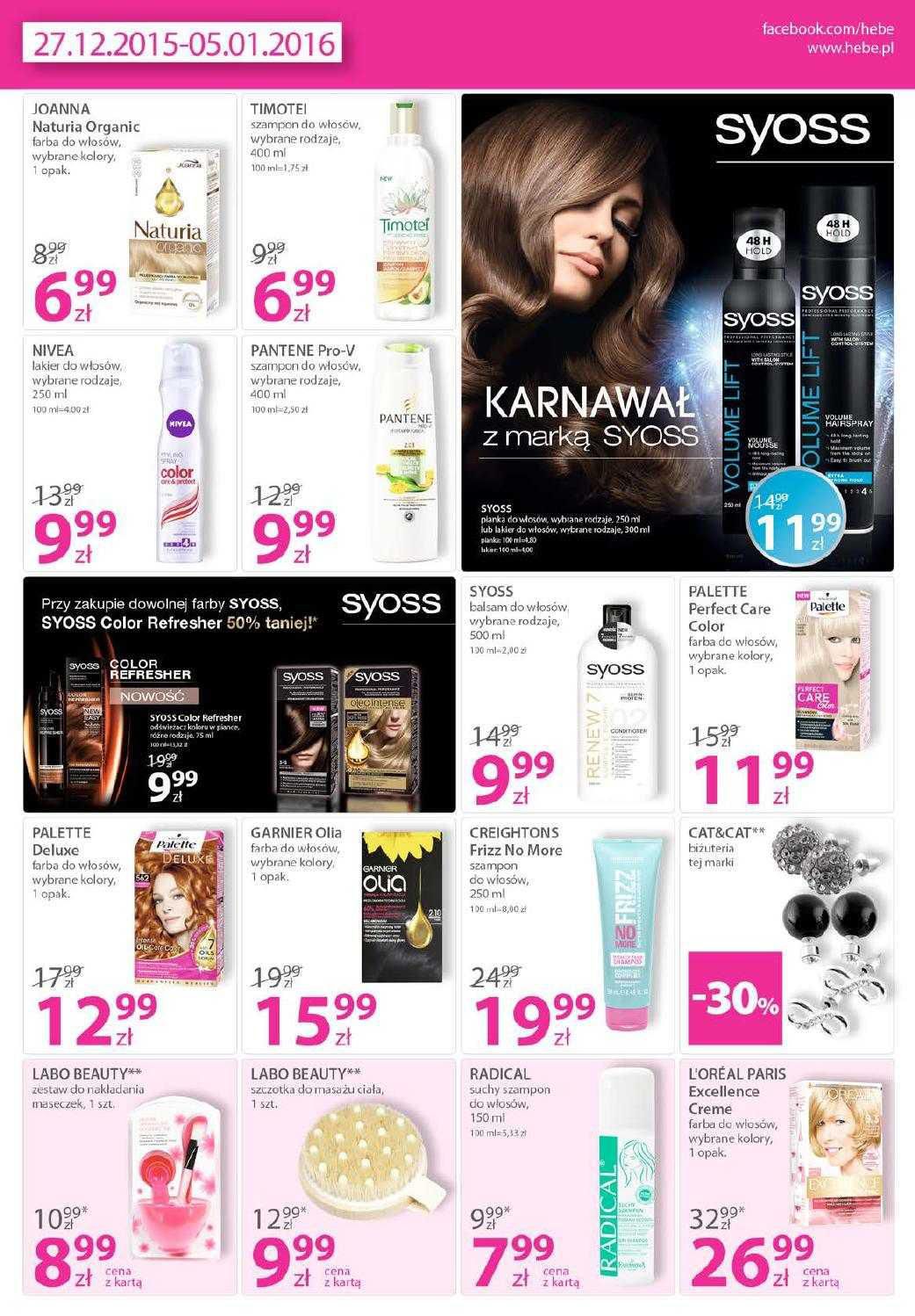 Gazetka promocyjna Hebe str. 9