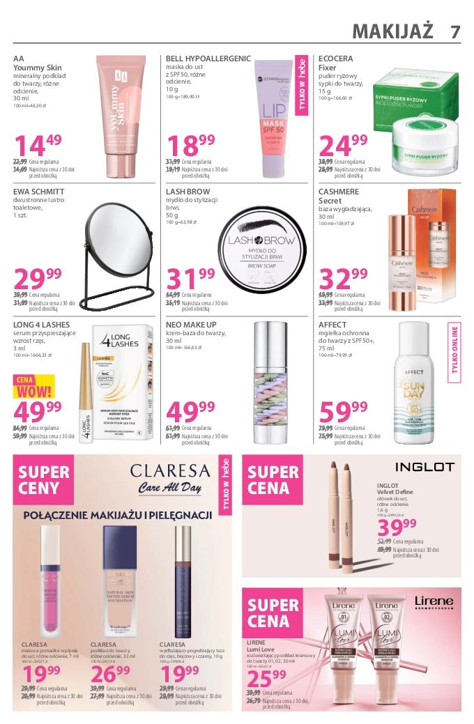 Gazetka promocyjna Hebe str. 7