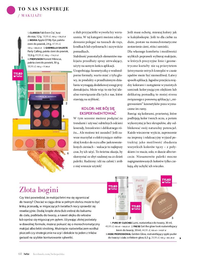 Gazetka promocyjna Hebe str. 68