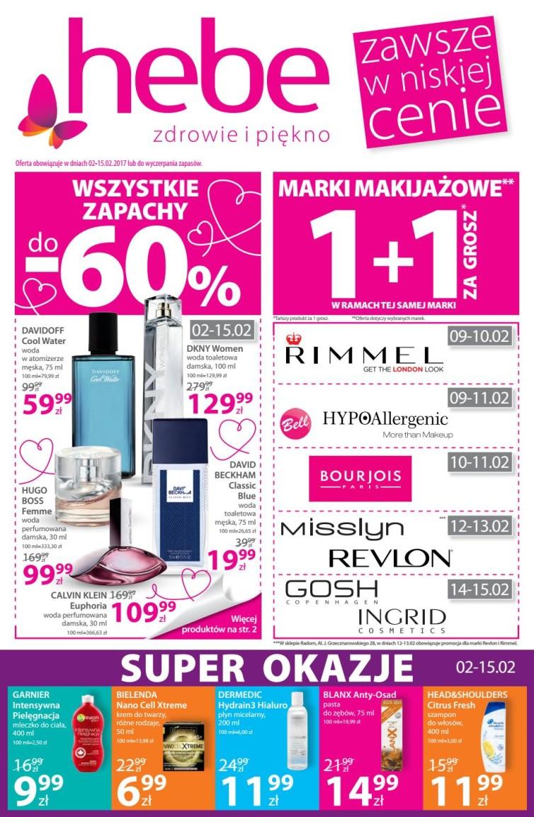 Gazetka promocyjna Hebe str. 1