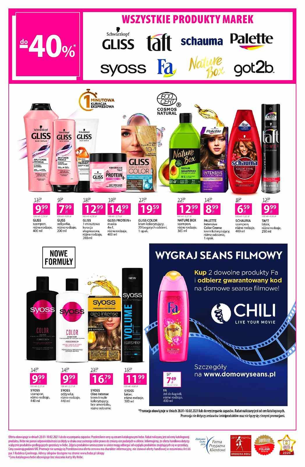 Gazetka promocyjna Hebe str. 16