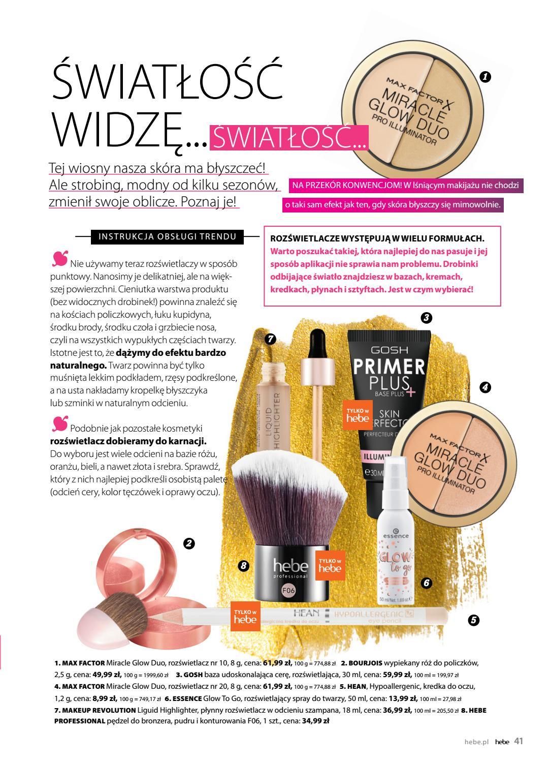 Gazetka promocyjna Hebe str. 41