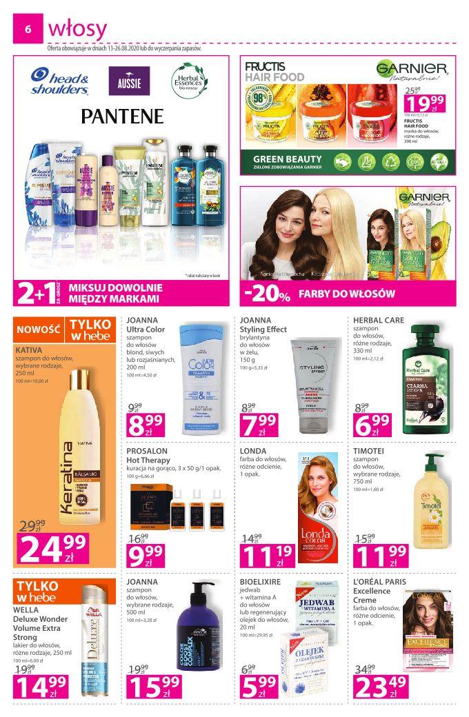 Gazetka promocyjna Hebe str. 6