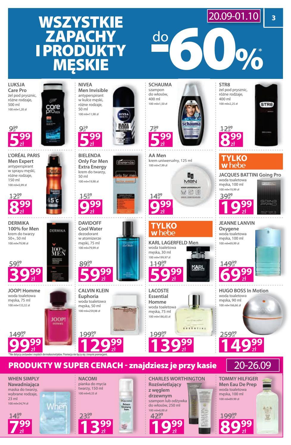 Gazetka promocyjna Hebe str. 3