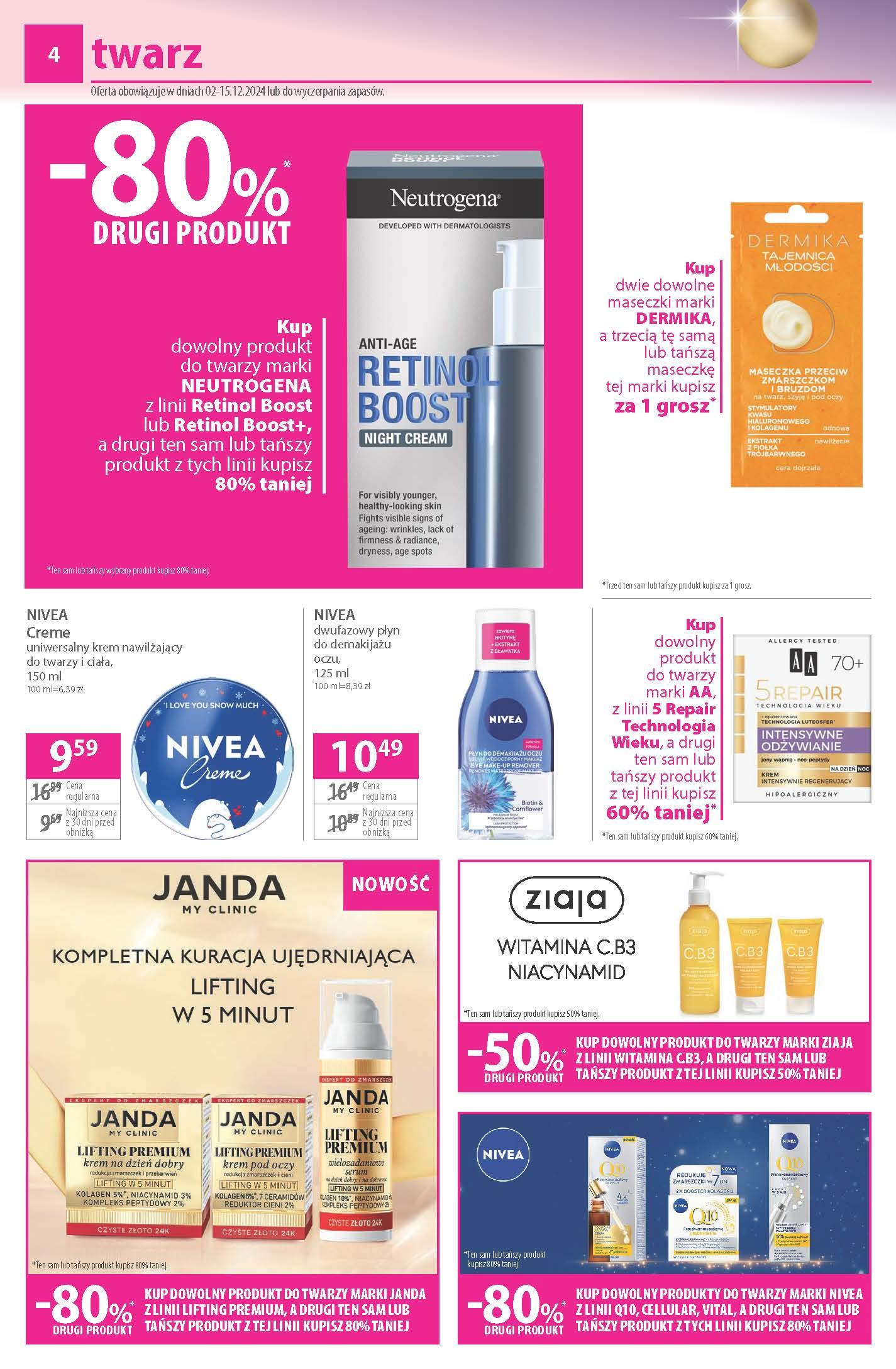 Gazetka promocyjna Hebe str. 4