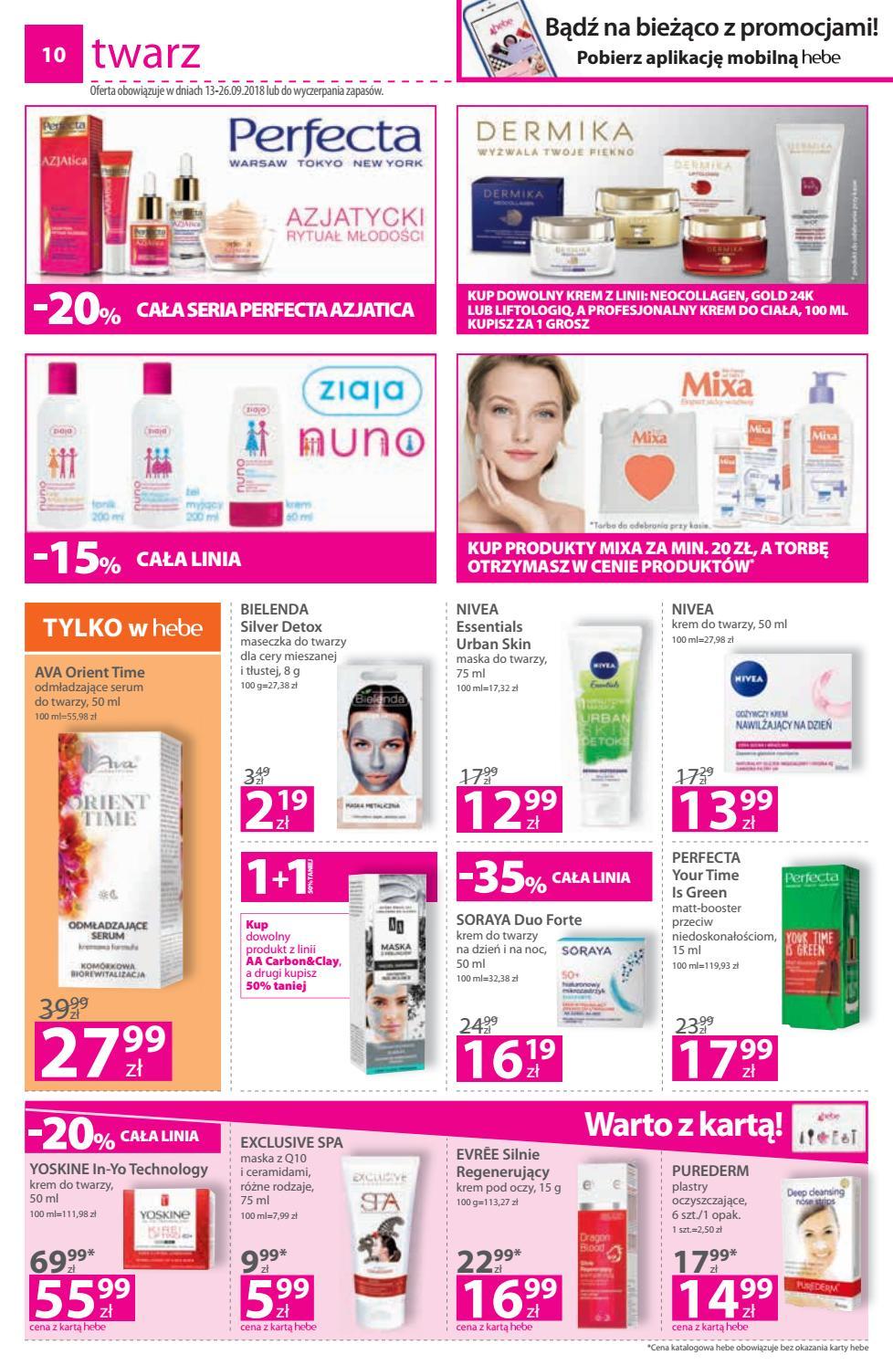 Gazetka promocyjna Hebe str. 10