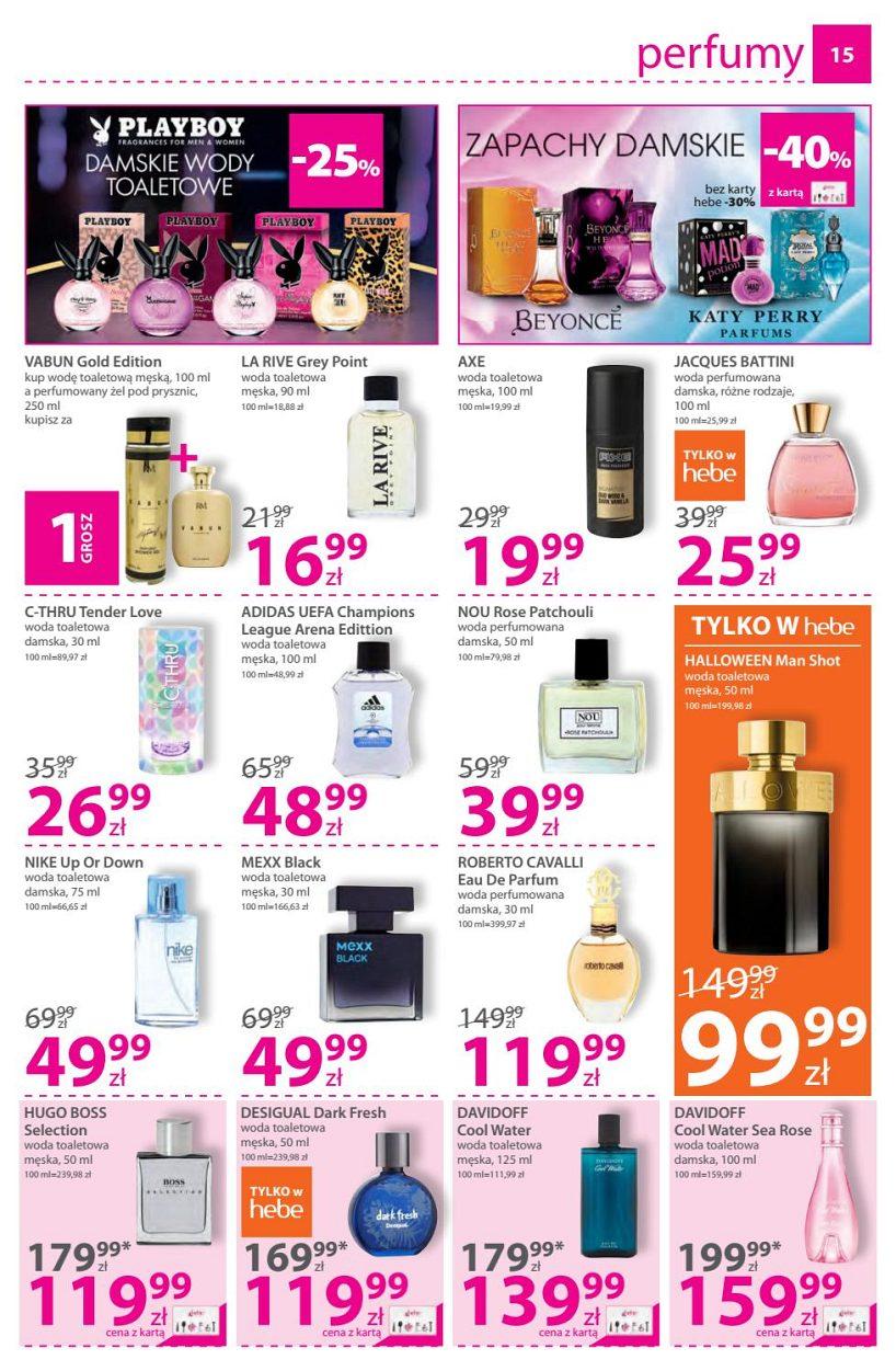 Gazetka promocyjna Hebe str. 15