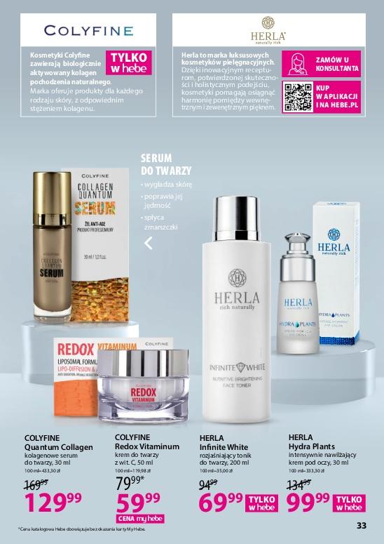 Gazetka promocyjna Hebe str. 33