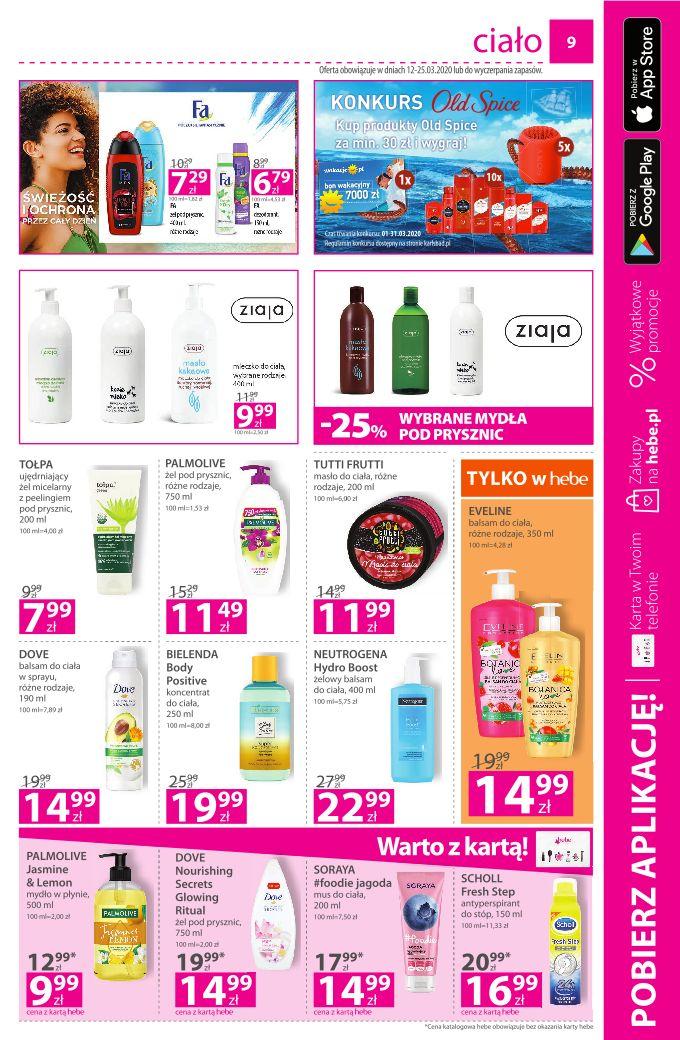 Gazetka promocyjna Hebe str. 9